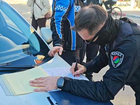 Kepez’de cadde ve kaldırım işgallerine sıkı takip