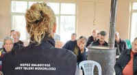 Kepez’den mahallelerde yangın ve afet farkındalık eğitimleri