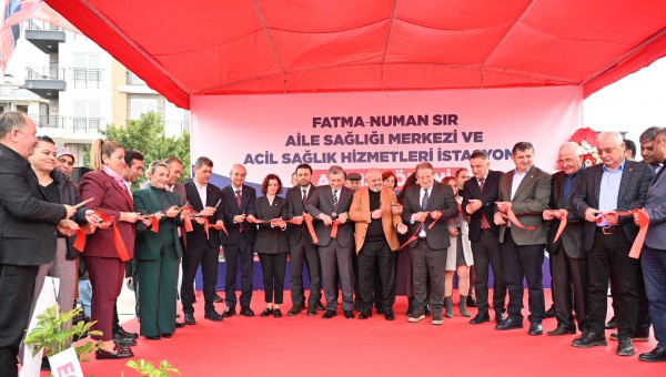 Kepez’de 7 hekimli Fatma Numan Sır ASM ve ASHİ hizmete açıldı 