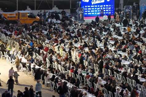 Kepez’de Ramazan bereketi: 5 mahalle tek sofra