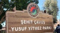 Şehit Çavuş Yusuf Yitmez Parkı’na modern dokunuş