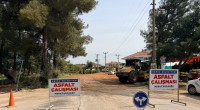 Duacı’da alt yapı çalışmaları tamamlanan 34 sokağa sıcak asfalt  