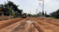 Duacı’da alt yapı çalışmaları tamamlanan 34 sokağa sıcak asfalt  