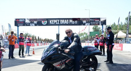 Başkan Kocagöz hız tutkunlarının heyecanına ortak oldu