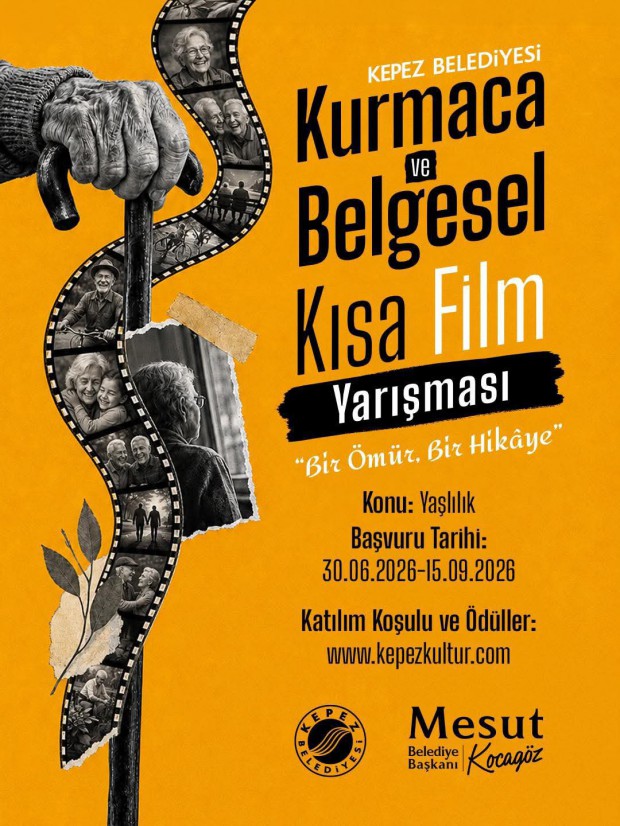Kepez’den ”Yaşlılık” temalı ödüllü kısa film ve belgesel yarışması