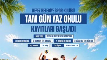 Kepez’de yaz tatili eğlence ve eğitimle buluşuyor
