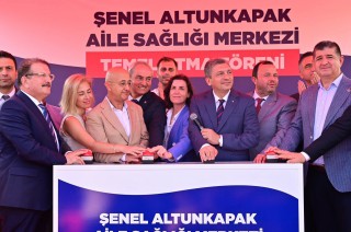 Kepez’de Şenel Altunkapak Aile Sağlığı Merkezi’nin temeli törenle atıldı
