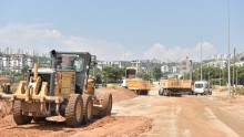 Kepez’in Akşemseddin Caddesi’nde asfalt hazırlıkları başladı