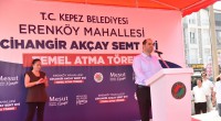 Cihangir Akçay Semt Evi’nin temeli törenle atıldı