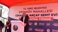 Cihangir Akçay Semt Evi’nin temeli törenle atıldı