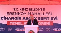 Cihangir Akçay Semt Evi’nin temeli törenle atıldı