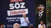 Kepez’de Kocagöz sahada ‘SÖZ VATANDAŞTA’
