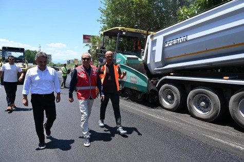 Altınova’da altyapı bitti, sıcak asfalt başladı