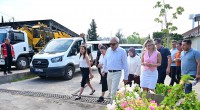 Kocagöz’den, Kepez’in renklerini üreten emekçiklere ziyaret