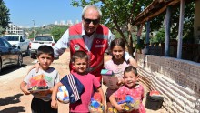 Çocuklar istedi, Başkan Kocagöz yaptı
