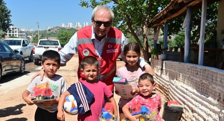 Çocuklar istedi, Başkan Kocagöz yaptı