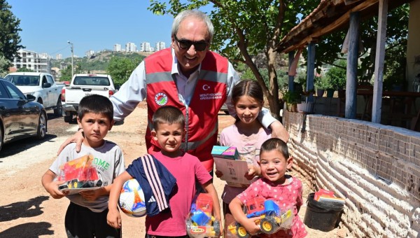 Çocuklar istedi, Başkan Kocagöz yaptı 
