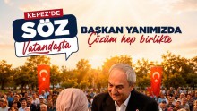 Kepez’in “Söz Vatandaşta” buluşması bu hafta Yeşilyurt Mahallesi’nde