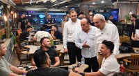 Kocagöz, ‘Temizlik Kirletmemektir’ kampanyasını Kültür Kafeler Caddesi esnafına tanıttı