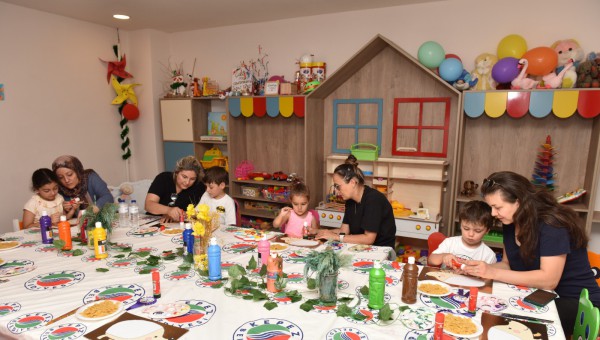 Kepez’de minik eller sanatla buluşuyor 