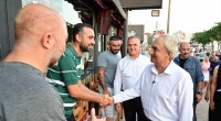 Kocagöz, Yeni Mahalle esnafına “Temizlik Kirletmemektir” kampanyasını anlattı