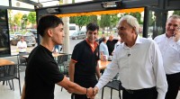 Kocagöz, Yeni Mahalle esnafına “Temizlik Kirletmemektir” kampanyasını anlattı
