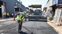 Kepez’den hurdacılar sitesi yoluna sıcak asfalt konforu