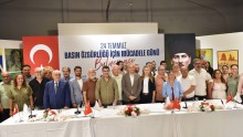 Kepez’den gazetecilere ‘Basın Özgürlüğü için Mücadele Buluşması’