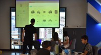 Kepez'de çocuklar yazı bilimle geçiriyor