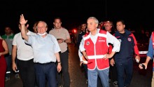 Aksu’da başlayan yangın Kepez’e sıçradı
