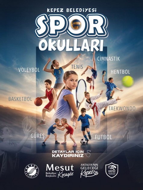 Kepez’de sporla büyüyen nesiller için yeni dönem