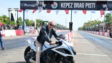 Başkan Kocagöz Moto Drag heyecanına ortak oldu