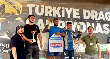 Hız Tutkunları Kepez’de Buluştu: Motodrag Şampiyonası'nda Dereceler Sahiplerini Buldu!